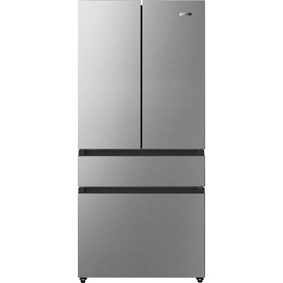 Холодильник з морозильною камерою Gorenje NRM8181UX Зображення