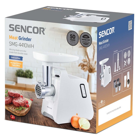 Електром'ясорубка Sencor SMG 4410WH Изображение