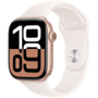 Смарт-годинник Apple Watch Series 10 GPS 42mm Rose Gold Alu. Case w. Light Blush Sport Band - S/M (M Изображение