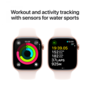 Смарт-годинник Apple Watch Series 10 GPS 42mm Rose Gold Alu. Case w. Light Blush Sport Band - S/M (M Изображение