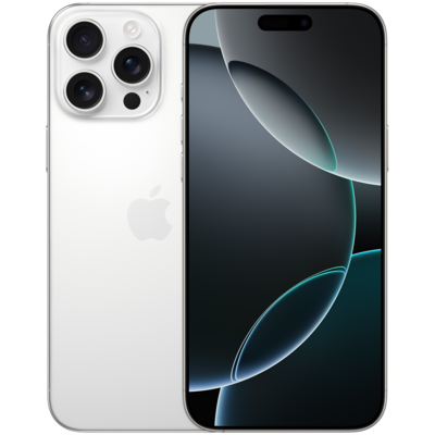 Смартфон Apple iPhone 16 Pro Max 256GB White Titanium (MYWW3) Изображение