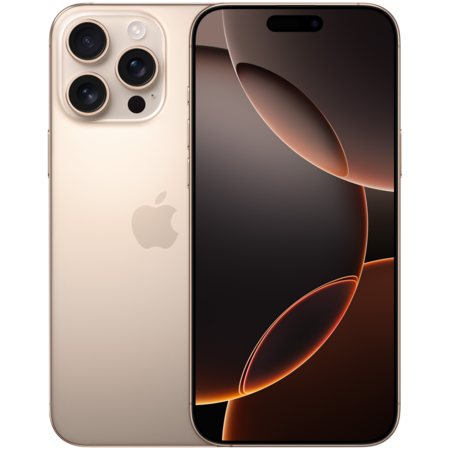 Смартфон Apple iPhone 16 Pro Max 256GB Desert Titanium (MYWX3) Изображение