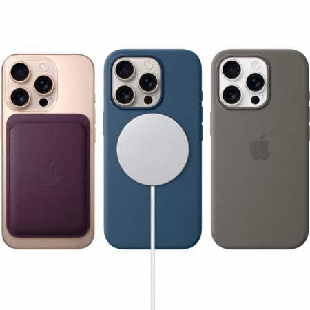 Смартфон Apple iPhone 16 Pro Max 1TB White Titanium (MYX53) Изображение