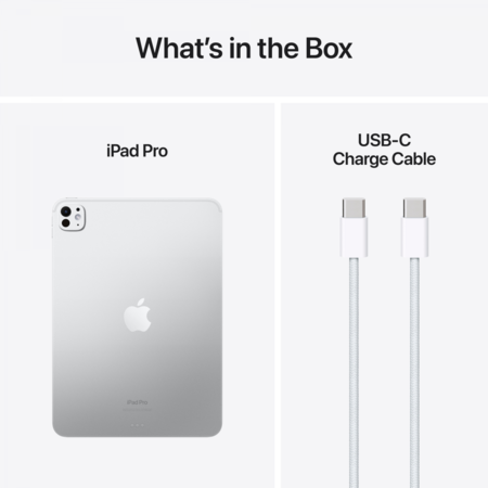 Планшет Apple iPad Pro 11 2024 Wi-Fi 256GB Silver (MVV93) Изображение