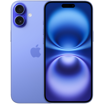 Смартфон Apple iPhone 16 Plus 128GB Ultramarine (MXVX3) Зображення