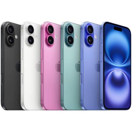 Смартфон Apple iPhone 16 Plus 128GB Ultramarine (MXVX3) Зображення