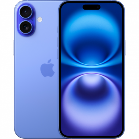 Смартфон Apple iPhone 16 Plus 128GB Ultramarine (MXVX3) Зображення