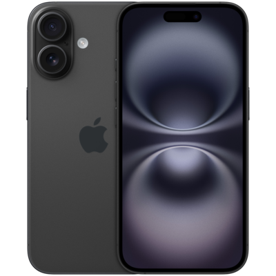 Смартфон Apple iPhone 16 128GB Black (MYE73) Изображение