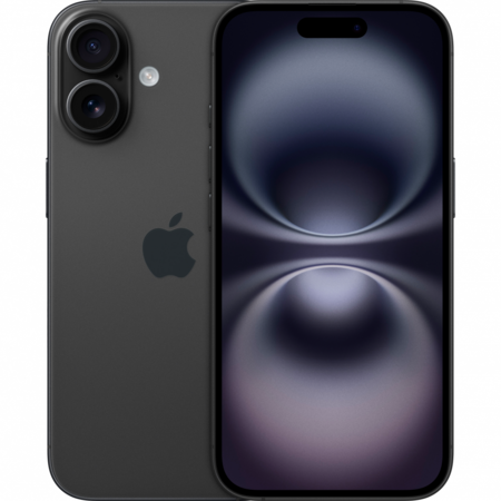 Смартфон Apple iPhone 16 128GB Black (MYE73) Изображение