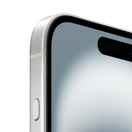 Смартфон Apple iPhone 16 128GB White (MYE93) Изображение