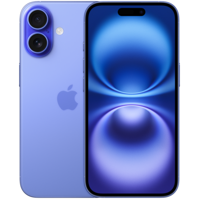 Смартфон Apple iPhone 16 128GB Ultramarine (MYEC3) Изображение