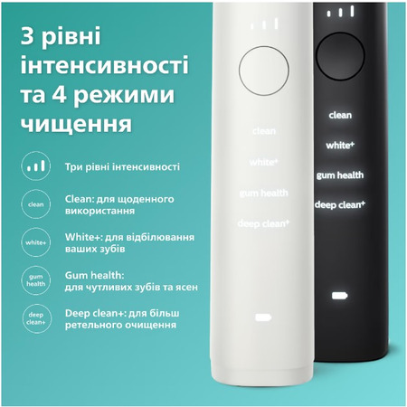 Набір із 2-х електричних зубних щіток Philips Sonicare DiamondClean 9000 Pink&Black HX9914/69 Изображение