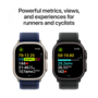 Смарт-годинник Apple Watch Ultra 2 GPS+Cellular 49mm Black Titanium Case w.Black Ocean Band (MX4P3) Изображение