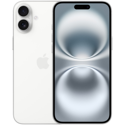 Смартфон Apple iPhone 16 Plus 128GB White (MXVV3) Зображення