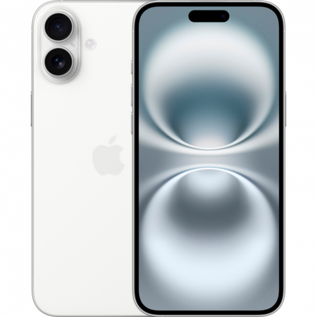 Смартфон Apple iPhone 16 Plus 128GB White (MXVV3) Изображение