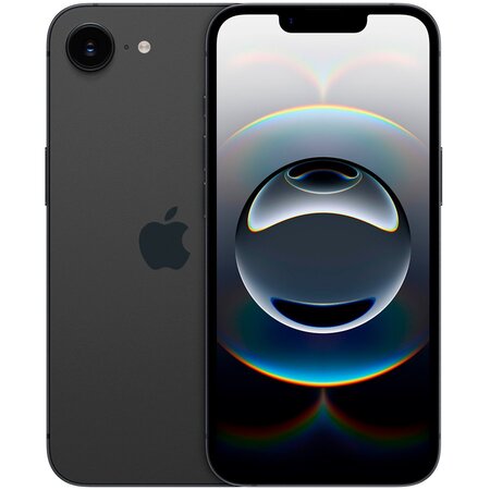 Смартфон Apple iPhone 16e 128GB Black (MD1Q4) Изображение