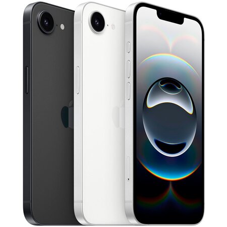Смартфон Apple iPhone 16e 128GB Black (MD1Q4) Изображение