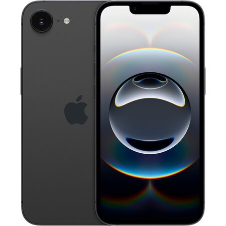 Смартфон Apple iPhone 16e 128GB Black (MD1Q4) Изображение