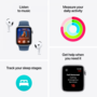 Смарт-годинник Apple Watch SE2 GPS 40mm Starlight Aluminium Case w.Starlight Sport Band-S/M (MXEF3) Изображение