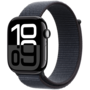Смарт-годинник Apple Watch Series 10 GPS 42mm Jet Black Aluminum Case w. Ink Sport Loop (MWWG3) Изображение