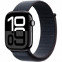 Смарт-годинник Apple Watch Series 10 GPS 42mm Jet Black Aluminum Case w. Ink Sport Loop (MWWG3) Изображение