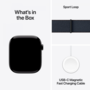 Смарт-годинник Apple Watch Series 10 GPS 42mm Jet Black Aluminum Case w. Ink Sport Loop (MWWG3) Изображение