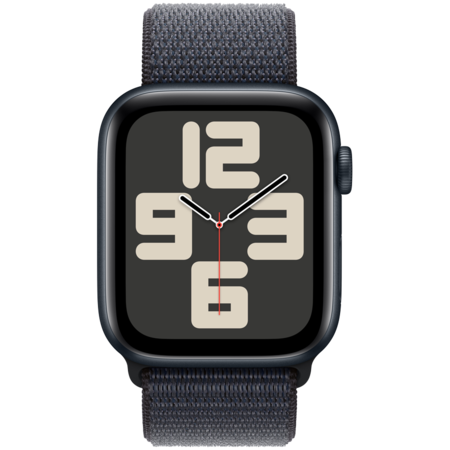 Смарт-годинник Apple Watch SE 2 GPS 40mm Midnight Aluminium Case w. Ink Sport Loop (MXEA3) Изображение