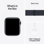 Смарт-годинник Apple Watch SE 2 GPS 40mm Midnight Aluminium Case w. Ink Sport Loop (MXEA3) Изображение