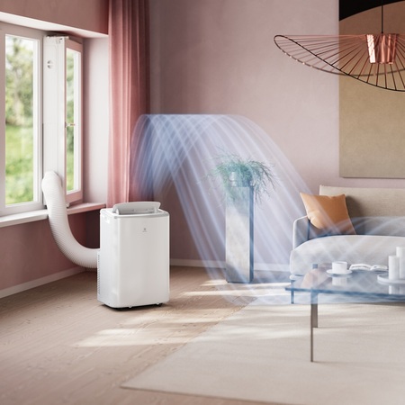 Мобільний кондиціонер Electrolux ChillFlex Pro EXP26U339HW Изображение