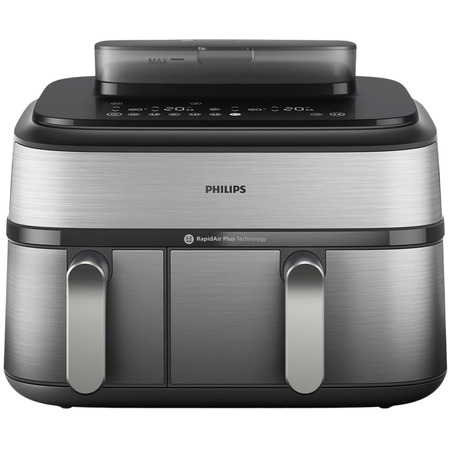 Мультипіч Philips Dual Basket Airfryer 5000 Series NA555/00 Зображення