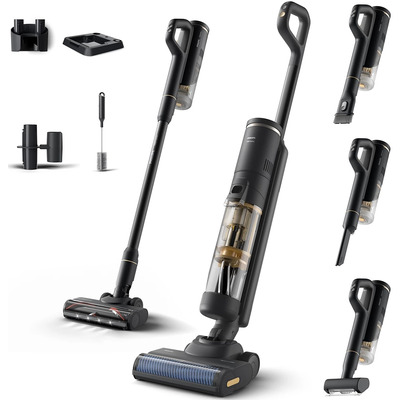 Вертикальний + ручний пилосос (2в1) Philips 9000 Series AquaTrio XW7264/10 Зображення