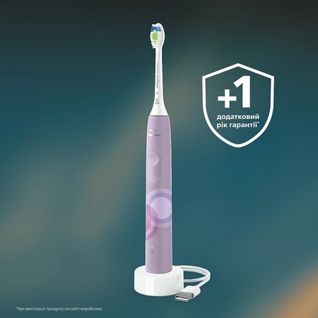 Електрична зубна щітка Philips Sonicare 4100 series HX3689/44 Изображение