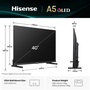 Телевізор Hisense 40A5Q Зображення