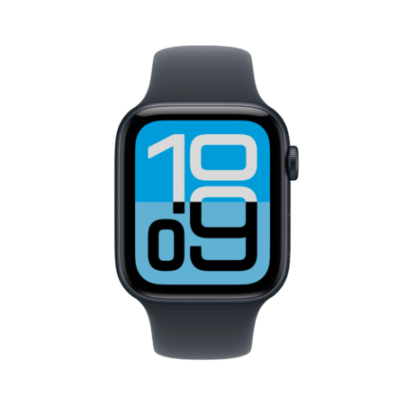 Смарт-годинник Apple Watch SE 3 GPS 44mm Midnight Alu. Case w. Midnight S. Band - S/M (MEHN4) Изображение