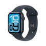 Смарт-годинник Apple Watch SE 3 GPS 44mm Midnight Alu. Case w. Midnight S. Band - M/L (MEHQ4) Изображение