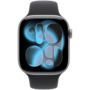 Смарт-годинник Apple Watch Series 11 GPS 46mm Space Grey Alu. Case w. Black S. Band - S/M (MEV04) Зображення