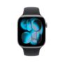 Смарт-годинник Apple Watch Series 11 GPS 46mm Space Grey Alu. Case w. Black S. Band - S/M (MEV04) Зображення