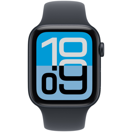 Смарт-годинник Apple Watch SE 3 GPS+Cellular 44mm Midnight Alu.Case w.Midnight S.Band - S/M (MEPH4) Изображение