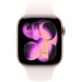 Смарт-годинник Apple Watch Series 11 GPS 42mm Rose Gold Alu.Case w.Light Blush S.Band - M/L (MEU44) Изображение