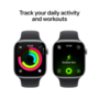 Смарт-годинник Apple Watch Series 11 GPS + Cellular 46mm Space Grey Alu. Case w. Black S. Band - M/L Изображение