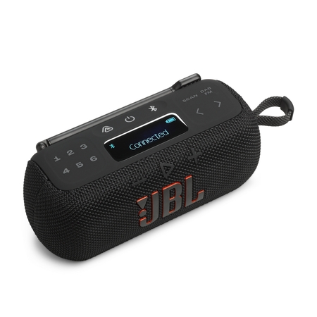 Портативний радіоприймач JBL Tuner 3 Black (JBLTUNER3BLK) Изображение