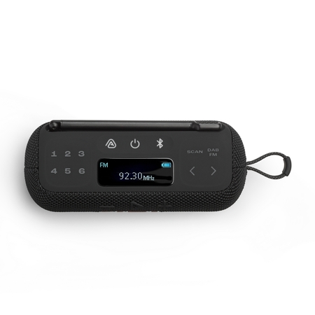 Портативний радіоприймач JBL Tuner 3 Black (JBLTUNER3BLK) Изображение