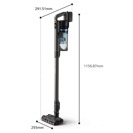 Вертикальний + ручний пилосос (2в1) Philips Aqua Series 7000 XC7163/01 Зображення