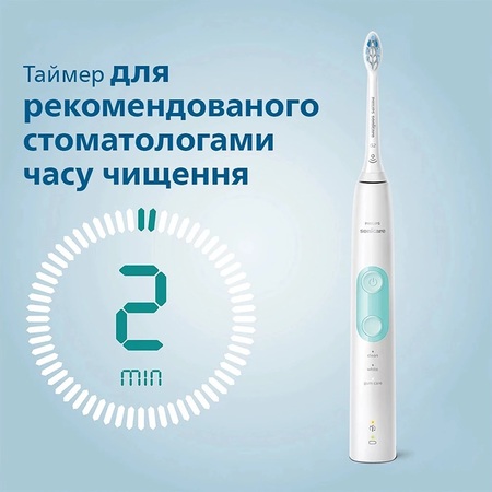 Електрична зубна щітка Philips Sonicare ProtectiveClean 5100 HX6857/28 Изображение