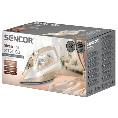 Праска з парою Sencor SSI 6110GD Зображення