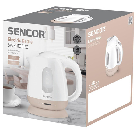 Електрочайник Sencor SWK 1102RS Изображение