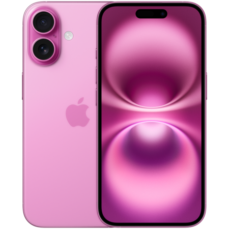 Смартфон Apple iPhone 16 128GB Pink (MYEA3) Изображение
