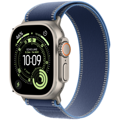 Смарт-годинник Apple Watch Ultra3 GPS+Cellular49mm Natural Tit.Case w.Blue/Bright BlueTrail Loop-M/L Зображення