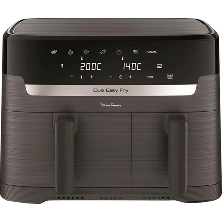 Мультипіч (аерофритюрниця) Moulinex Dual Easy Fry EZ901H20 Зображення