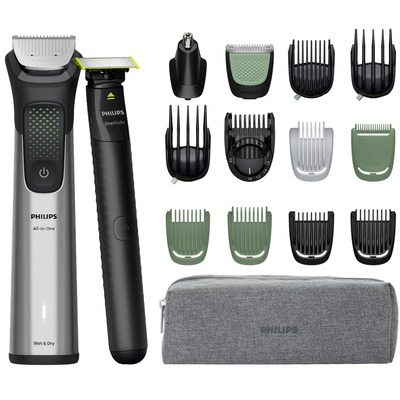 Машинка для стрижки+Тример для тіла (бодігрумер) Philips Series 9000 MG9535/15 Зображення